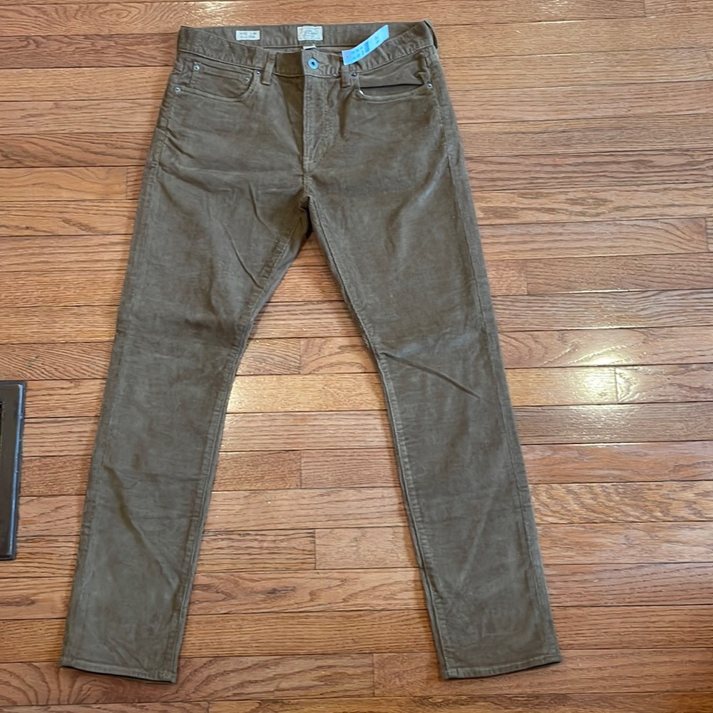 J. Crew Slim fit Corduroy 32x30 - NWT